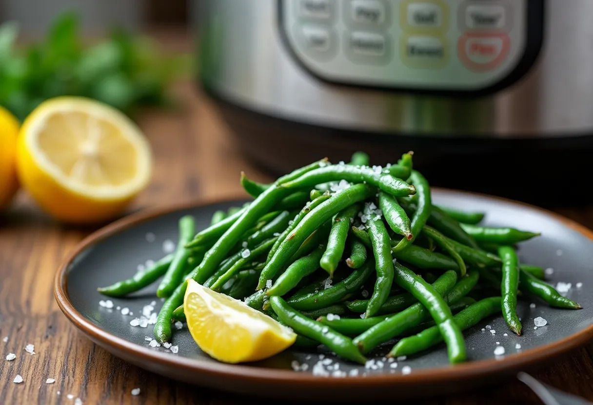 haricots verts cocotte-minute