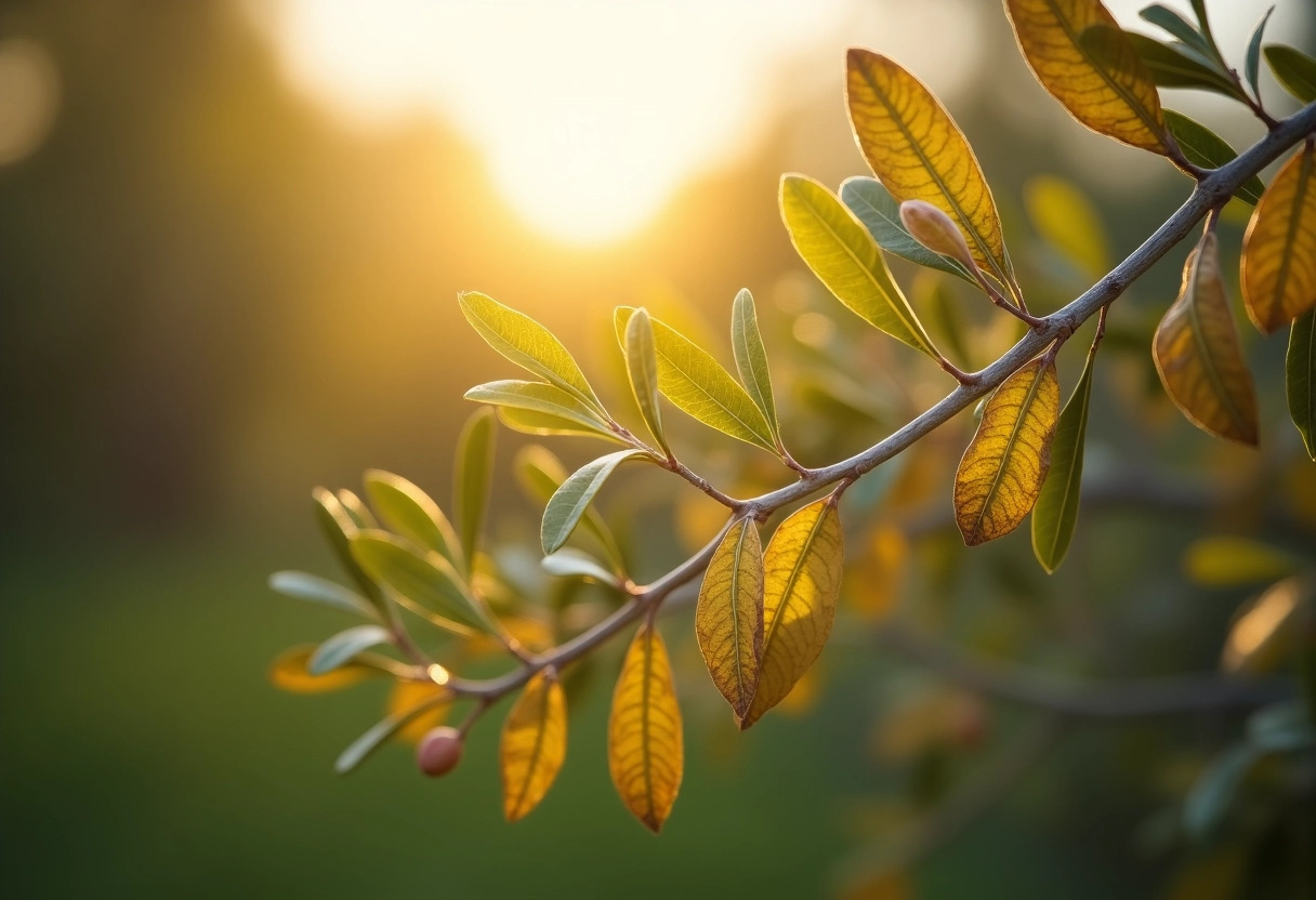 feuilles jaunes